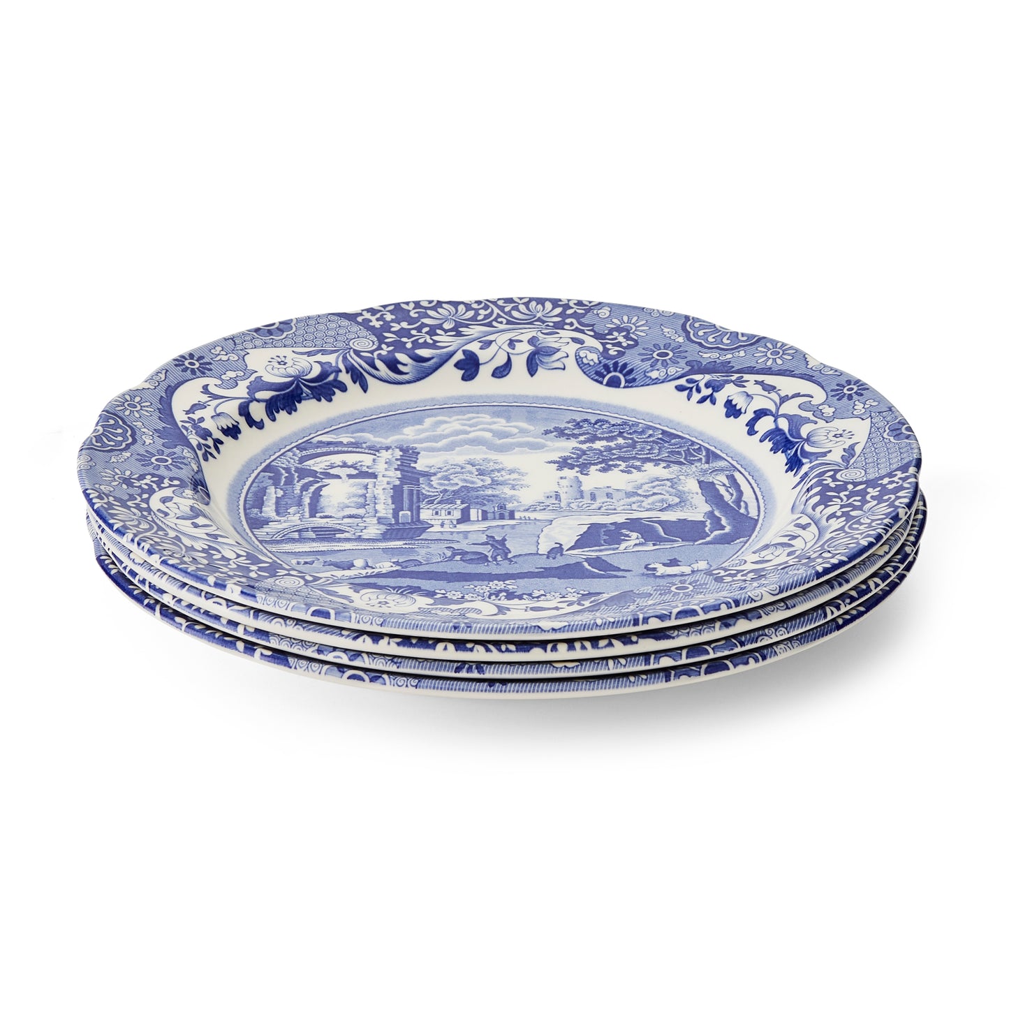 Side plate - Blue Italian set of 2