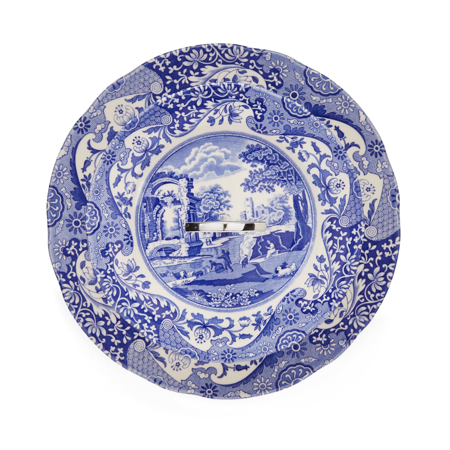 Cake stand - Blue Italian
