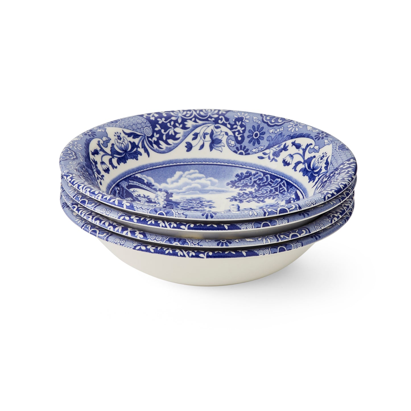 Cereal bowl - Blue Italian set of 2