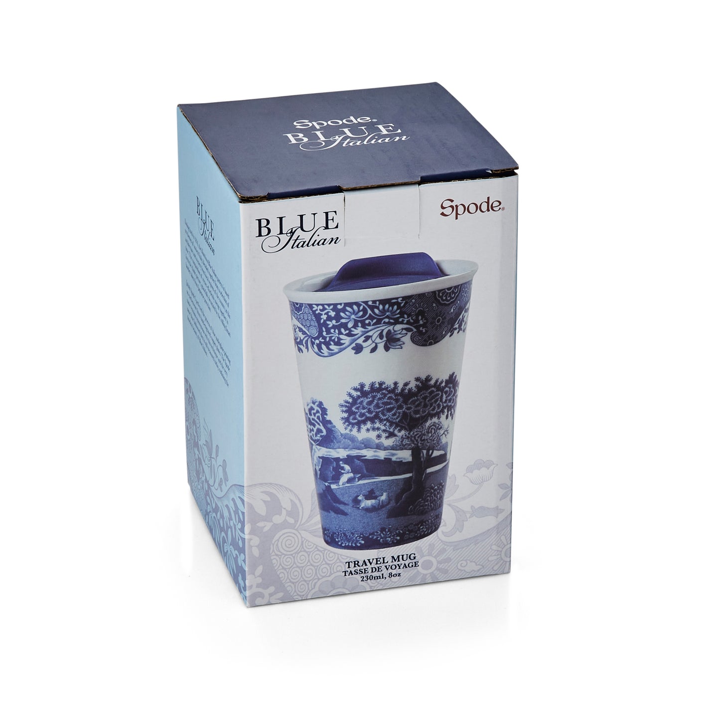 Travel mug - Blue Italian