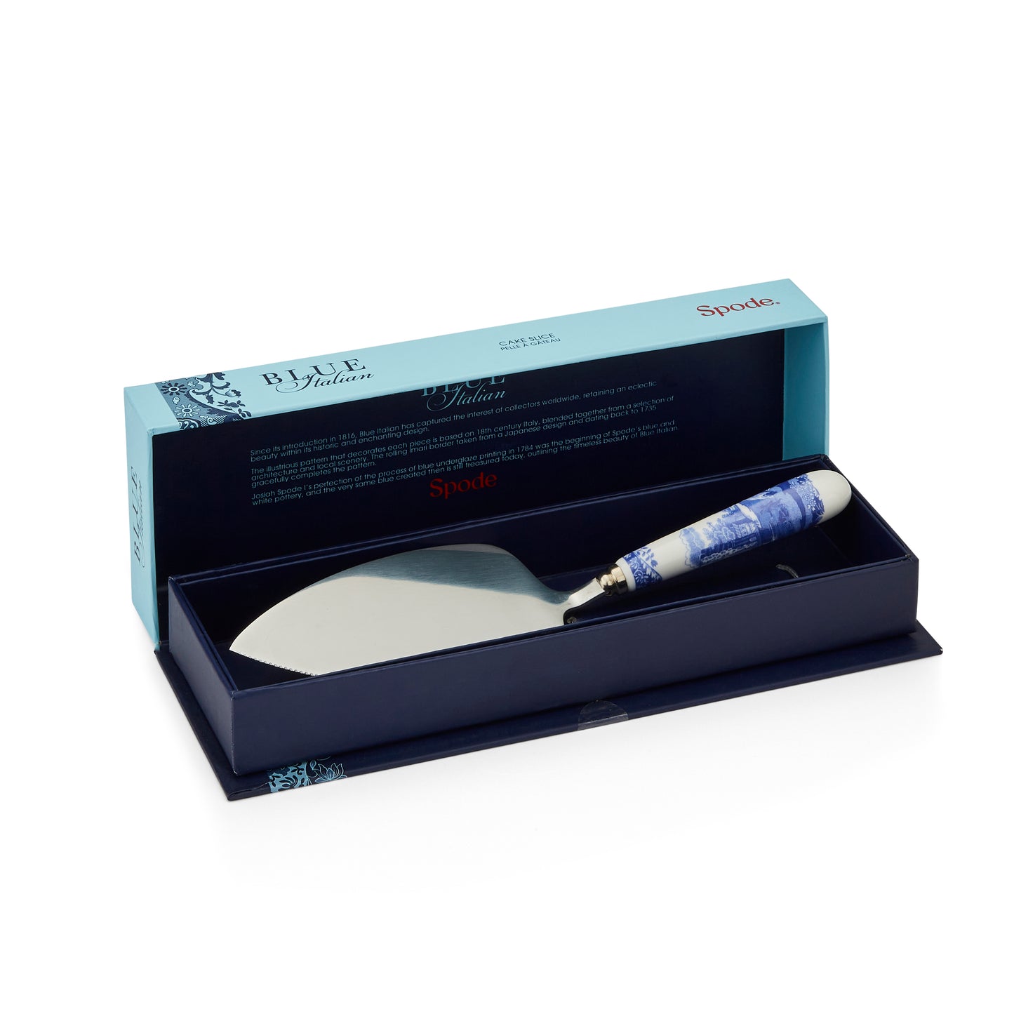 Cake slice - Blue Italian