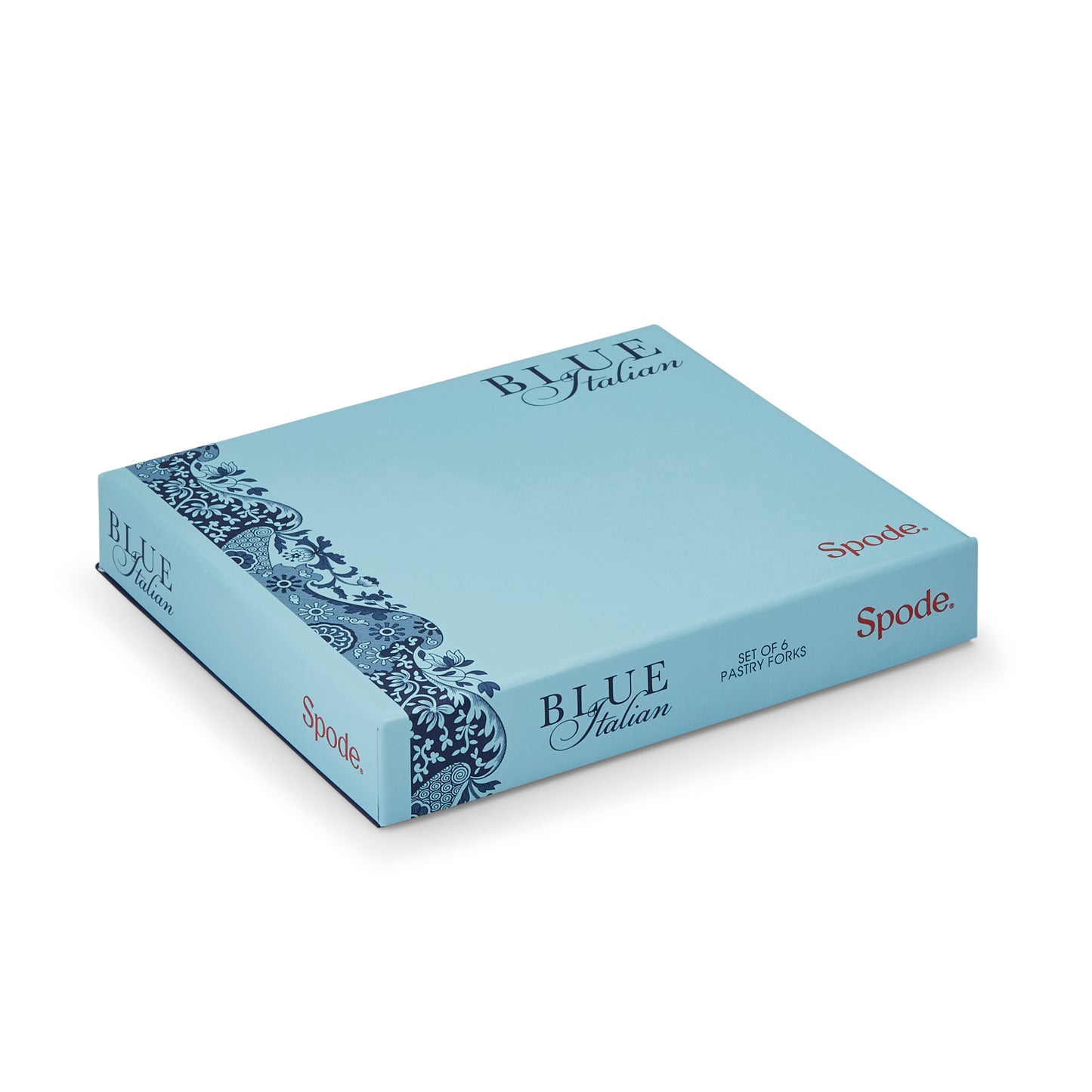 Pastry forks set of 6 - Blue Italian