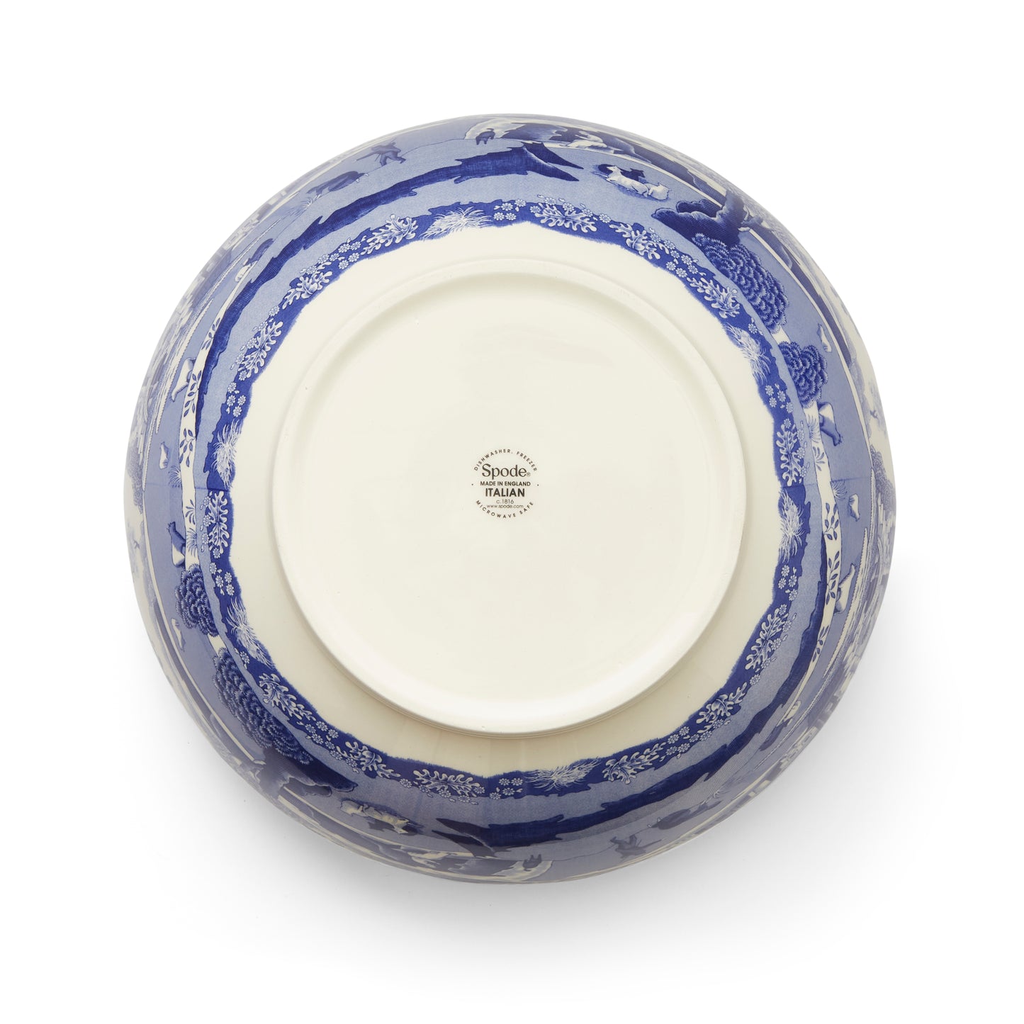 Salad bowl - Blue Italian
