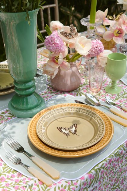 Side plate - Moss Green set of 2