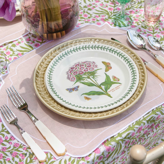 Dinner plate - Moss Green set of 2