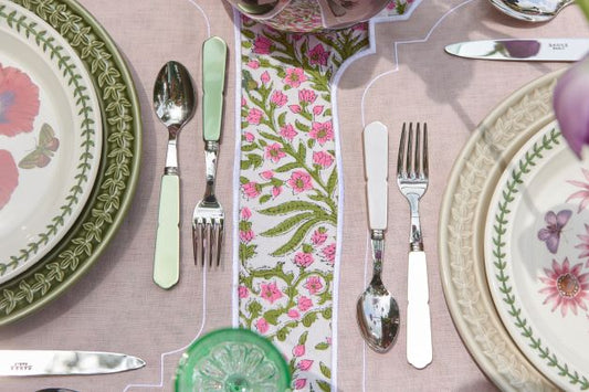 Dessert set - Gustave dark green