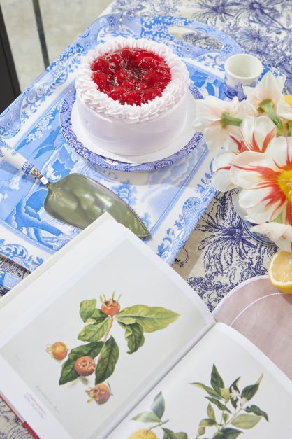 Cake slice - Blue Italian