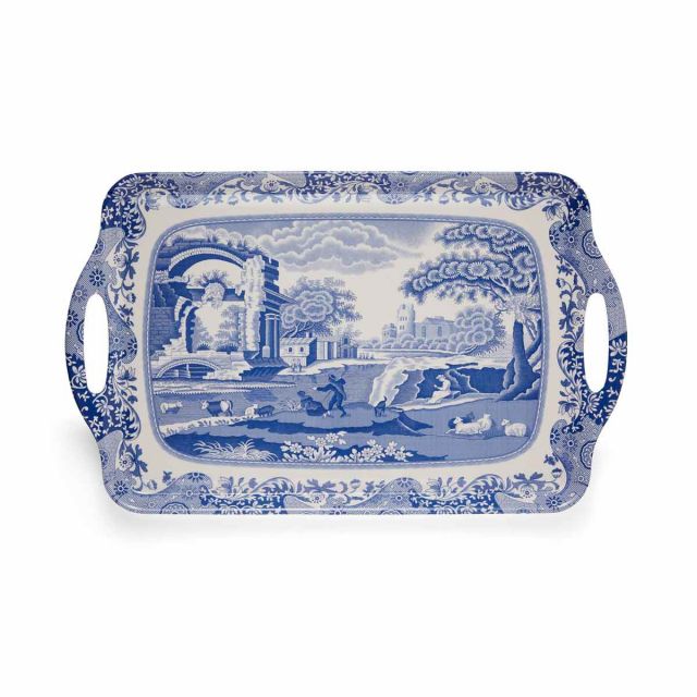 Large tray - Blue Italian