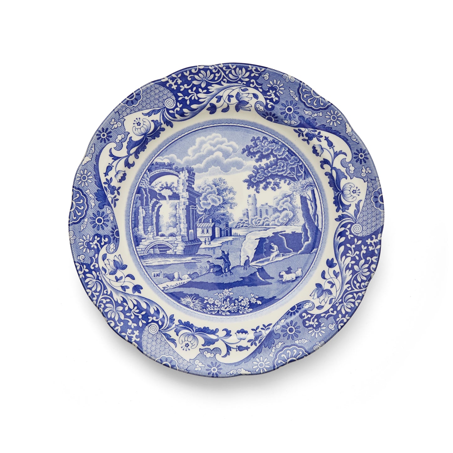 Side plate - Blue Italian set of 2