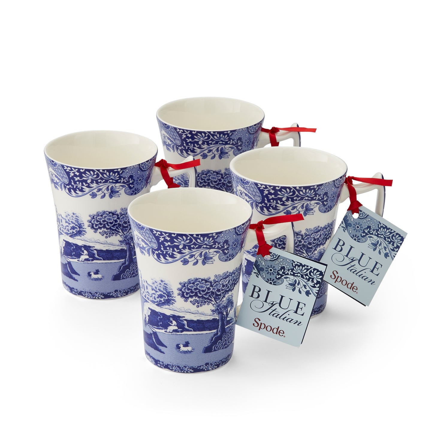 Mug set of 2 - Blue Italian
