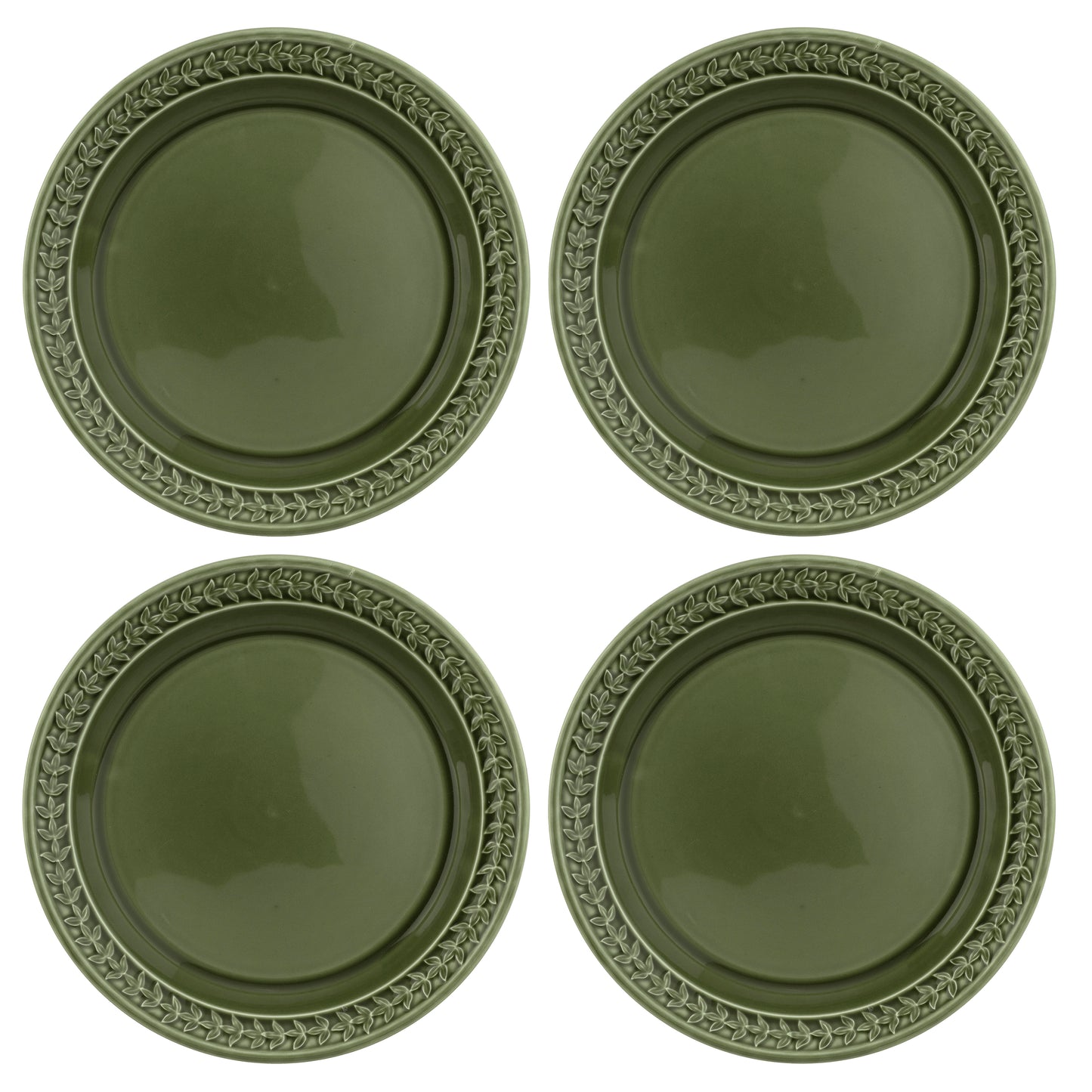 Dinner plate - Forest Green set of 2
