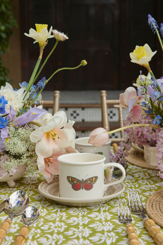 Breakfast cup & saucer - Stone