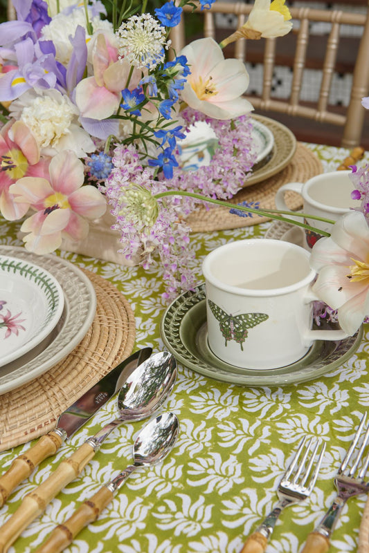 Breakfast cup & saucer - Forest Green