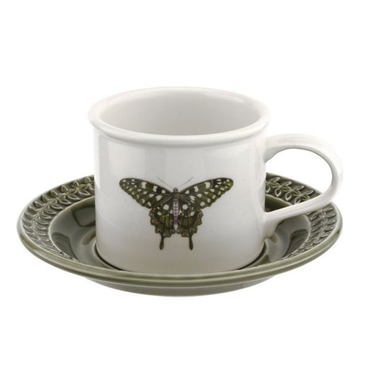 Breakfast cup & saucer - Forest Green
